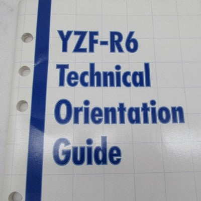 Yamaha YZF-R6 1998 Technical Orientation Guide