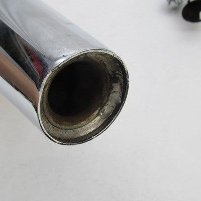 Harley OEM Chrome Front Exhaust Pipe Muffler Slip On Silencer 04-13 64