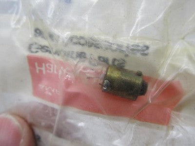 Lot of 2 Harley Davidson Aermacchi Genuine NOS Indicator Light Bulbs 7