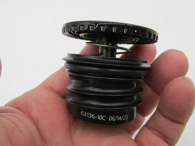 Harley-Davidson Genuine OEM NOS Flush Mount Fuel Cap, Gloss Black 6313