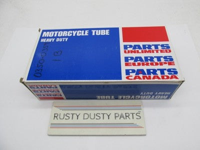 Parts Unlimited Motorcycle Tube Heavy Duty 3.00/3.50-16 90/100-16 TR4