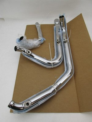 Vance Hines Dresser Duals NOS Harley NIB Chrome Header System 1802-038