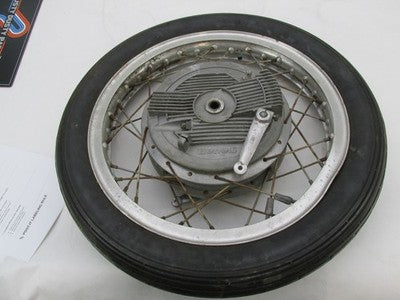 Benelli Dual Front Race Drum Wheel w/ Borrani WM2 3.5x18" Rim Record R
