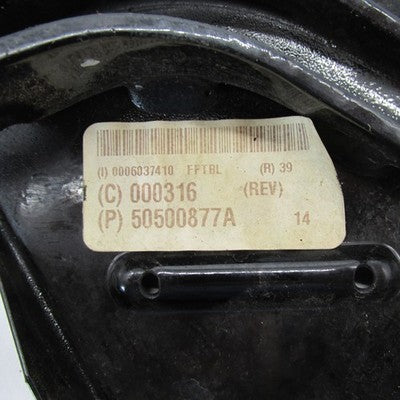 Pair of Harley Davidson Black Floorboard Foot Base Plates Streamliner