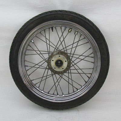 Harley OEM FXR FXD XL 40-Spoke 19" x 2.5" Single Disc Front Wheel 3/4"