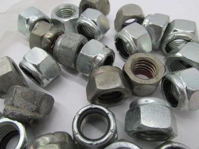 Lot of 27 Harley-Davidson OEM NOS 7/16"-20 x 5/8" Flexlock Hex Nuts 78