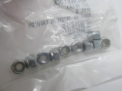 Lot of 10 Harley-Davidson OEM NOS Self-Locking Flexloc Hex Nuts 7624