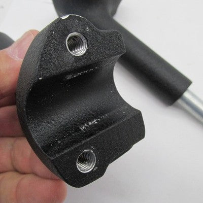 Harley Davidson Genuine Stock Fat Bob Textured Handlebar Risers Black