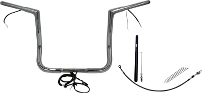 Fat Baggers, Inc. Plug & Play EZ Install 1-1/4" Flat Top Handlebar Kit