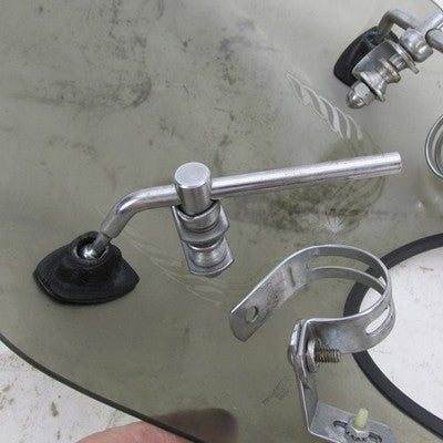 Harley OEM Sportster XL FXLR FXR Light Smoke 17" Sport Windshield Kit