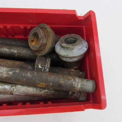 Large Lot Vintage BSA Triumph Rear Wheel Axles Spindles Spacers Hardwa