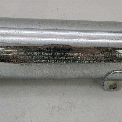 Harley Davidson OEM V-Rod VRSC Exhaust Upper Rear Muffler Chrome 65152