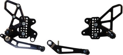 Vortex Adjustable Rear Set Version 2 Black RS582K