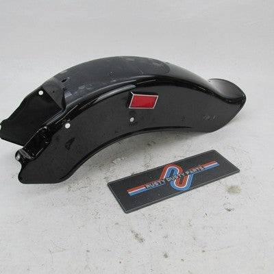 Harley OEM 00-05 Softail FXST FXSTB Bobtail Rear Fender Vivid Black 59