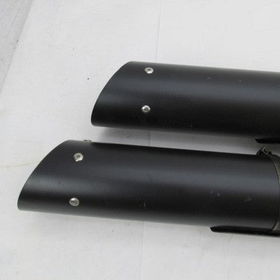 Harley OEM Stock 12-17 Softail Slim Black Exhaust System 64900468 6490
