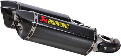 Akrapovic Slip-On Muffler Hexagonal Carbon Fiber Muffler S-D10SO7-HZC