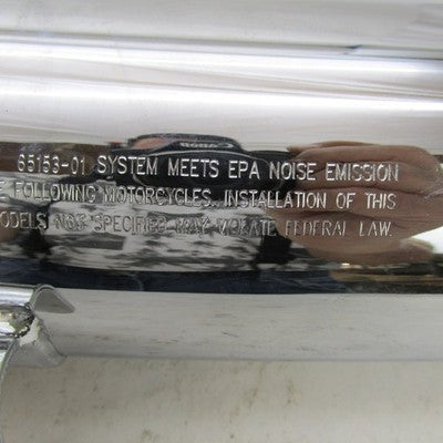 Pair of Harley Davidson Stock V Rod VRSC Exhaust Muffler 65153-01 6515