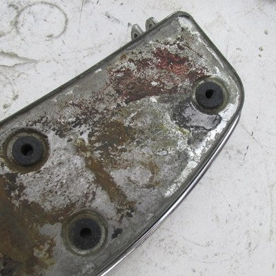 Pair of Harley Davidson OEM Vintage D-Shaped Rider Footboards 50603-74