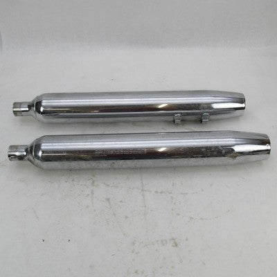 Pair of Harley Davidson Genuine Exhaust Mufflers 65538-09 65846-10A