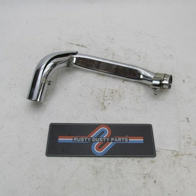 Harley OEM 99-06 Touring Chrome Left Exhaust Crossover Pipe w/ Shield