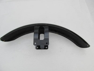 Harley-Davidson Custom Painted Front Dyna Sportster Black & Silver Fender