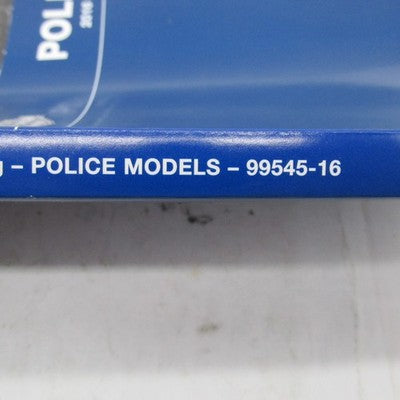 Harley-Davidson Official Factory 2016 Police Models Parts Catalog 9954