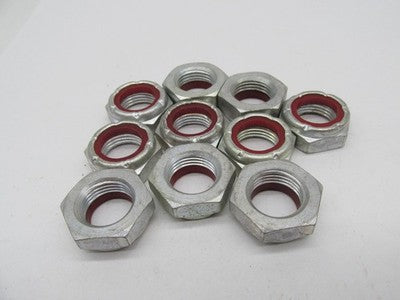 Lot of 10 Harley Davidson Genuine NOS 5/8"-18 Hex Nylon Lock Nuts 7993