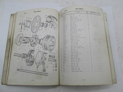 Honda Official Factory 90 2nd Edition Parts Catalog List