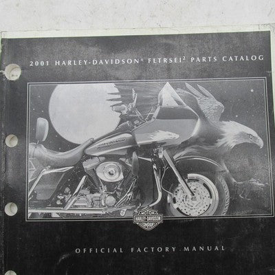 Harley Davidson Official Factory 2001 FLTRSEI Models Parts Catalog 994