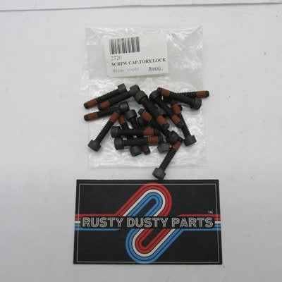 Lot of 18 Harley-Davidson OEM NOS Black Torx Head Lock Screws 2720