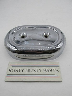 Harley-Davidson Genuine Chrome Ironhead Shovelhead Oval Air Cleaner Co