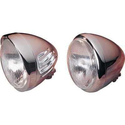 Drag Specialties Custom 5 3/4in Springer-Style Headlights DS-280008