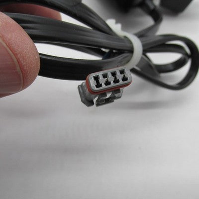 Genuine Harley-Davidson OEM Matte Black Bullet Turn Signal Light Pair