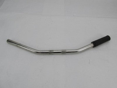 Harley-Davidson Chrome Flat Tracker Handlebars 27" wide w/ Rubber Grip