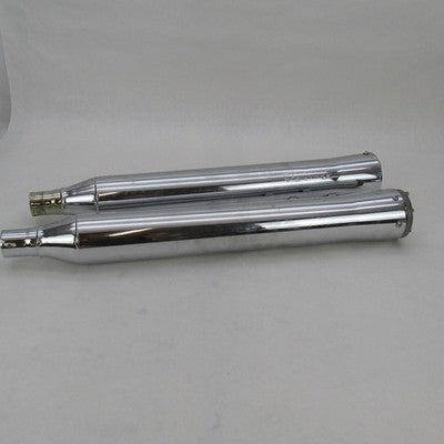 Pair of Harley OEM Screamin Eagle Nightstick Slip-on Mufflers FLTRU 64
