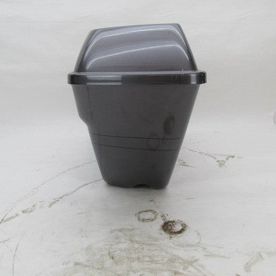 Harley OEM 14-Up Touring Right Saddlebag w/ Lid Metallic Gray 90200412