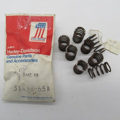 Lot of 8 Harley-Davidson OEM NOS Starter Solenoid Over-Run Spring 3143
