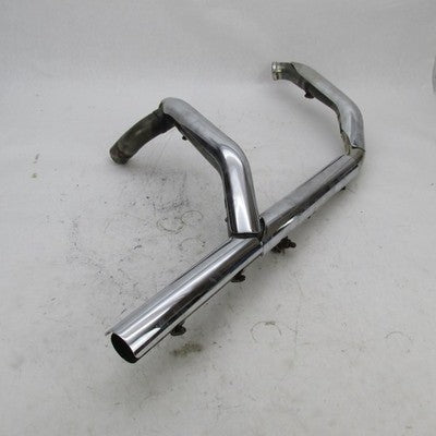 Harley OEM 99-06 FLH Touring Exhaust Header Pipes + Shields 65626-98 6