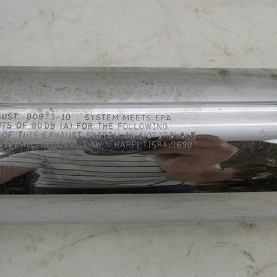 Harley Davidson OEM Screamin Eagle Slip On Muffler Chrome 80873-10