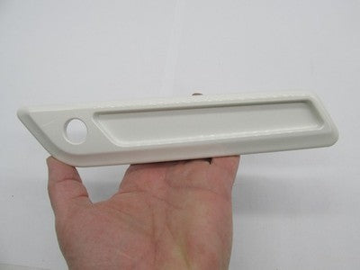 Harley NOS OEM Left Saddlebag Faceplate, Bonneville Salt Pearl 9020098