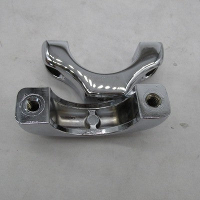 Set of 2 Harley OEM Chrome Turn Signal Windshield Mounting Clamps 5806