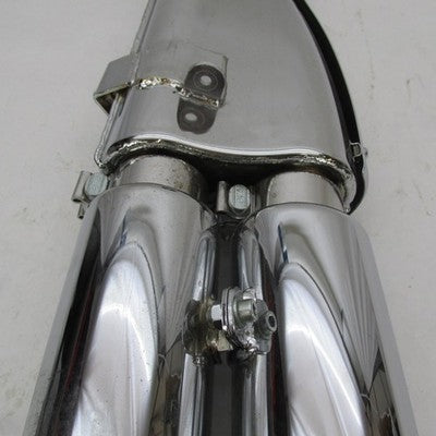 Harley OEM 02-07 V-Rod VRSC Chrome Exhaust Midpipe & Mufflers 65151-01