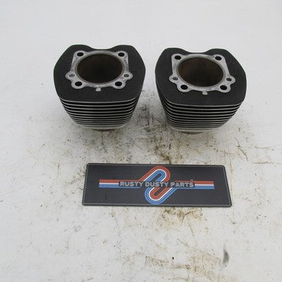 Pair of Harley OEM Stock 88 Twin Cam Cylinder Jugs 16593-99 3.75" Stoc
