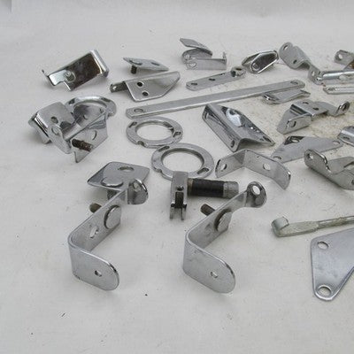 Huge Mixed Lot Harley Davidson & Aftermarket Chrome Hardware Bracket M