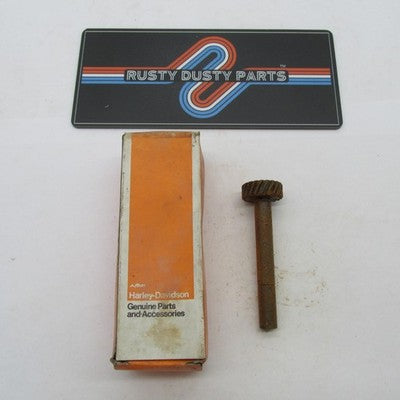 Harley-Davidson OEM NOS 77-90 XL Sportster Oil Pump Drive Gear & Shaft