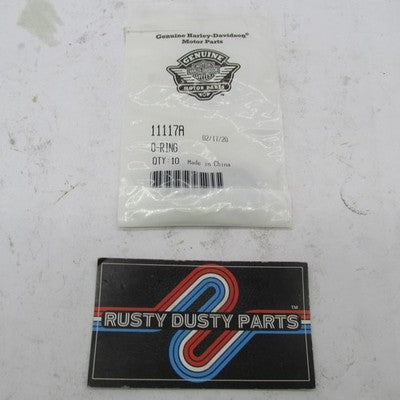 Lot of 8 Harley-Davidson OEM NOS Shifter Shaft O-Rings 11117A