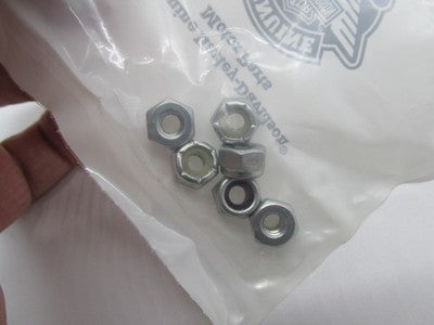 Lot of 6 Harley-Davidson OEM NOS Self-Locking Flexloc Hex Nuts 7624