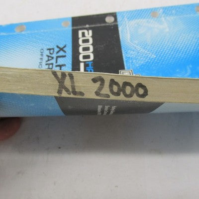 Harley Davidson Official Factory 2000 XLH Models Parts Catalog 99451-0