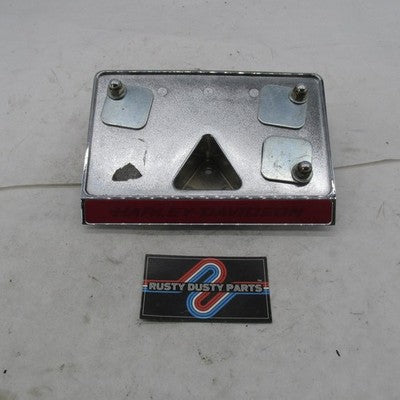 Harley Davidson OEM Layback License Plate Mount Bracket Frame 59817-00
