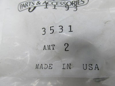 Lot of 2 Harley Davidson Genuine NOS Hex Socket Head Screws 3531